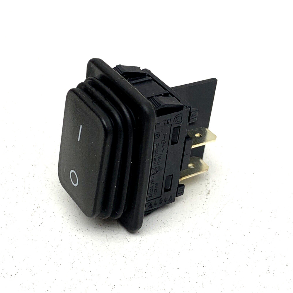Marquardt 1932.3130-00 Black IP40 Rocker Switch DPST ON-OFF 16A 125/250V