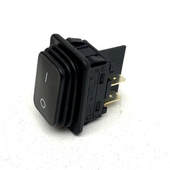 Marquardt 1932.3130-00 Black IP40 Rocker Switch DPST ON-OFF 16A 125/250V