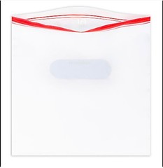 Highmark Clear Food/Item 100 Count Storage Bags 2 Gallon Zip Lock Zipper 13″x15″