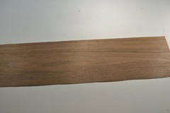 Walnut Raw Wood Veneer Sheet 8.5 x 31 inches 1/42nd G7627-1