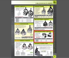 7/16 CAPACITY PRECISION V-BLOCK & CLAMP SET 1-3/8L X 1-3/8W X 1-3/16H(3402-0001)