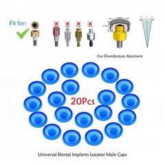 US Dental Overdenture Retention Caps For Implant Zest Locator Abutment Inserts