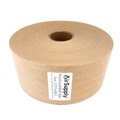 4 Pack Reinforced Water Activated Kraft Carton Sealing Gummed Tape 2.75″x450 ft