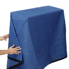 12 PCS Moving Blankets 80″ x 72″ (35lb/dz) Quilted Shipping Furniture Pads
