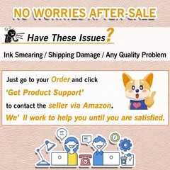 Koala 4×6 Inch Glossy Sticker Paper for Inkjet and Laser Printer, 50 White