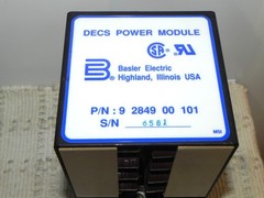 DECS POWER MODULE 9 2849 00 101, Basler Electric high-capacity power module