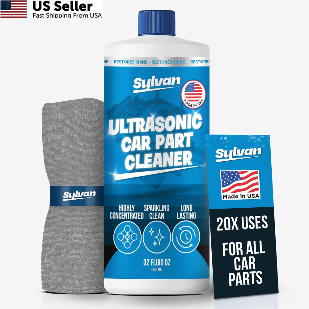 32 Oz Ultrasonic Carburetor Parts Cleaner Solution Concentrate Makes 50 Gal