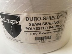 Duro Shield Polyester Fabric Fleece Roll 4″ x 100′ for Roof Seam Sealing
