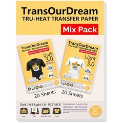 Tru-Heat Transfer Paper for Dark & Light Fabrics