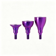 US 5Pcs Dental Healing Abutment for Osstem Hiossen Nobel Active Straumann ITI