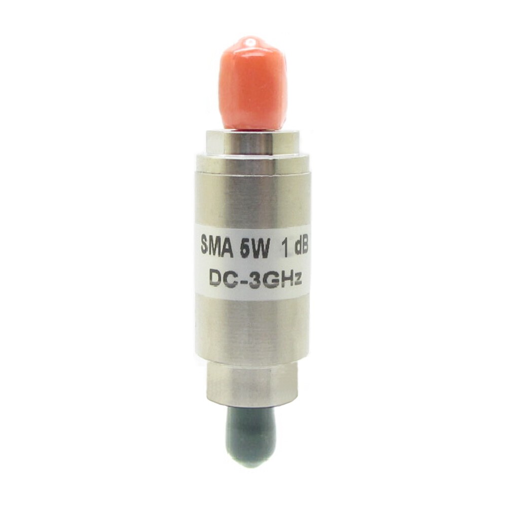 RF Coaxial Attenuator SMA JK Male to Female 5W 0-3GHz 50 ohm 1-50dB Connector