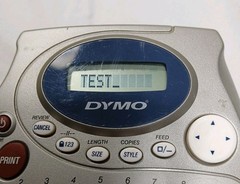 DYMO LetraTag QX50 Electronic Handheld Label Maker Printer QWERTY Tested Office