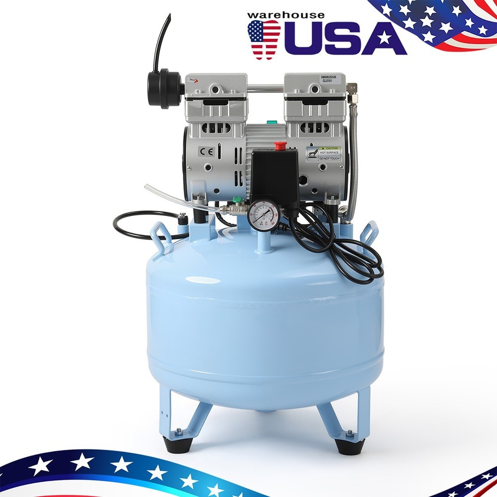 Dental Unit Chair Computer Control Motor/Delivery Unit System/40L Air Compressor