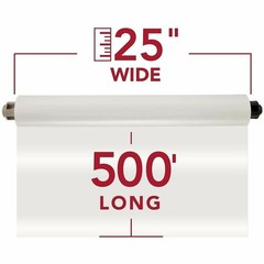 GBC NAP II Standard Roll Film 1.5 Mil 25×500 2 Pack (3125311ez)