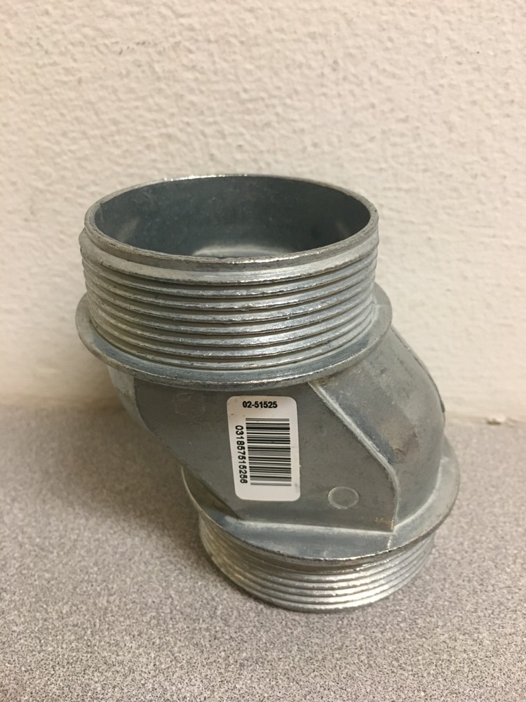 Sigma Electric 02-51525 ProConnex 2″ D DieCast Zinc Offset Nipple For Rigid/IMC