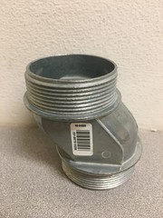 Sigma Electric 02-51525 ProConnex 2″ D DieCast Zinc Offset Nipple For Rigid/IMC