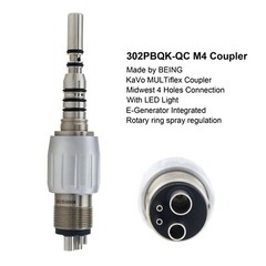 COXO Dental Turbine High Speed Handpiece Fiber Optic Mini KAVO Multiflex Coupler