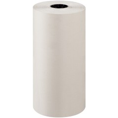 18″ Newsprint Rolls, White Single Roll