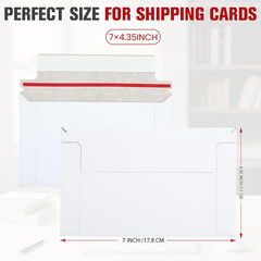 240 Pack Rigid Mailers, 7″X4.35″ Trading Card Shipping Envelopes for Collectors