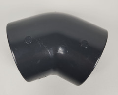Spears 817-040 Schedule 80 PVC 45 Degree Elbow 4″ Gray Slip Socket x Socket NOS