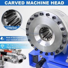 Hydraulic Hose Crimper Pipe Clamping Machine With 8 Sets Dies 10mm-30mm 5600KN