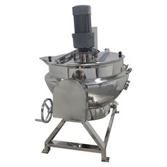 26.5gal Tilting Jacketed Kettle Commercial Cooking Sandwich Steam Pot 220V 100L