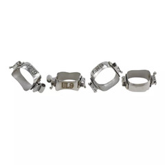 85Set Dental Orthodontic Molar Bands Double Tube MBT 022 Conv Lingual Sheath