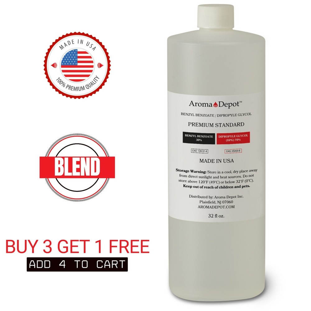 32 oz. – 70/30 DPG & Benzyl Benzoate Blend Dipropylene Glycol Aromatic Compound
