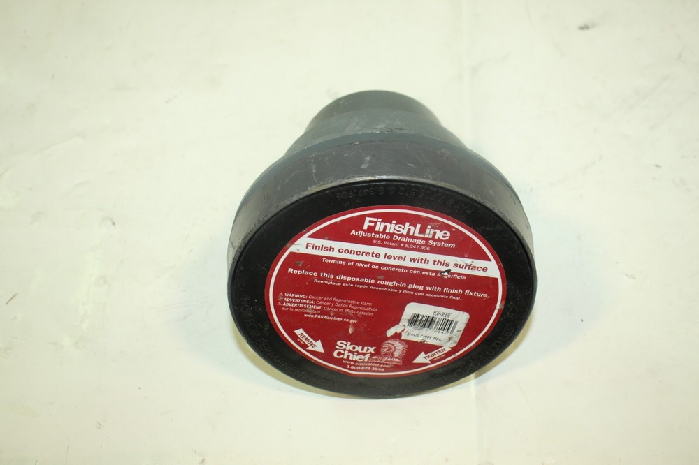 FinishLine Adjustable Drainage Sioux Chief 832-35DF Floor Drain