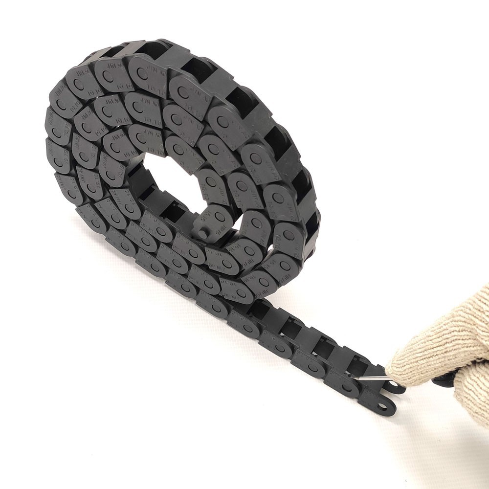 Cable drag chain – Energychain – Power chain – Cable track 10×10 mm, 1 meter