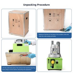Professional Dental Vacuum System GS-02 600L/min -13KPa for 2-3 Chairs 110V