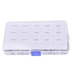 TO-92 Assortment NPN PNP DIY kit 15 value 600pcs Transistor