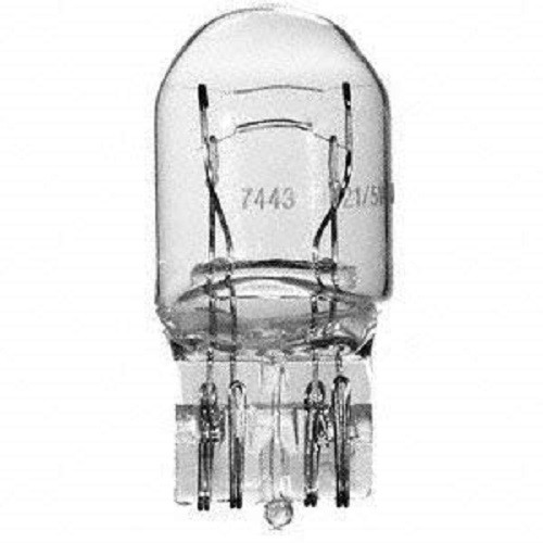 CEC Industries #7443 Bulbs, 12/12V, 21/5 W, W3x16q Base, T-6.5 shape (Box of 10)