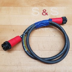 BradPower 113030K20M010E Double Ended Cordset, 3 Pole, 14 AWG, 1300621011 – USED