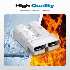 Anderson Connector, 175AMP 1/0AWG Battery Quick Connect/Disconnect