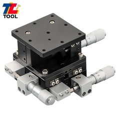 XYZ 3Axis Linear Stage Trimming Platform Bearing Tuning Sliding 60x60mm