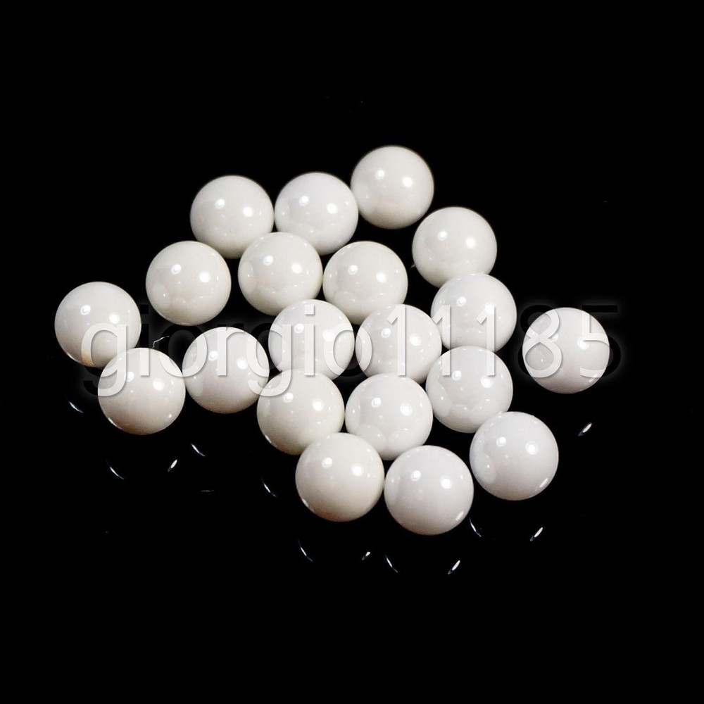 US Stock 10pcs 3mm Ceramic Bearing Balls ZrO2 Zirconia Oxide Ball GRADE 5 G5