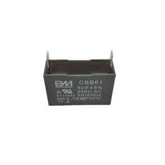 2PCS CBB61 250V 4/5/6/8/10/15/20/25/40 UF Fan Motor RUN Capacitor 2 PINS 250VAC