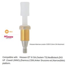 US Hiossen ET Overdenture Locator Abutment Compatible Mini/standard Implants