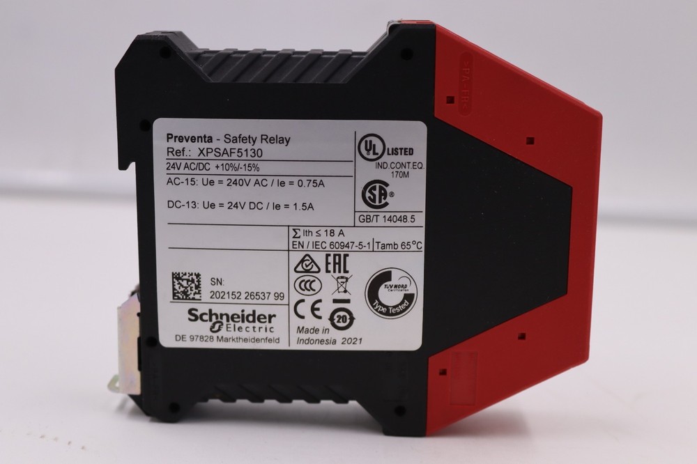 Schneider Electric XPSAF5130 Emergency Stop MADE IN INDONESIA