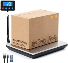 Digital Shipping Postal Scale 0.5 oz High Accuracy！440lb Commercial Weight Sc…
