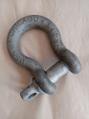 Chicago Screw Pin Anchor Shackle 4-3/4 Ton 3/4 in. #201407