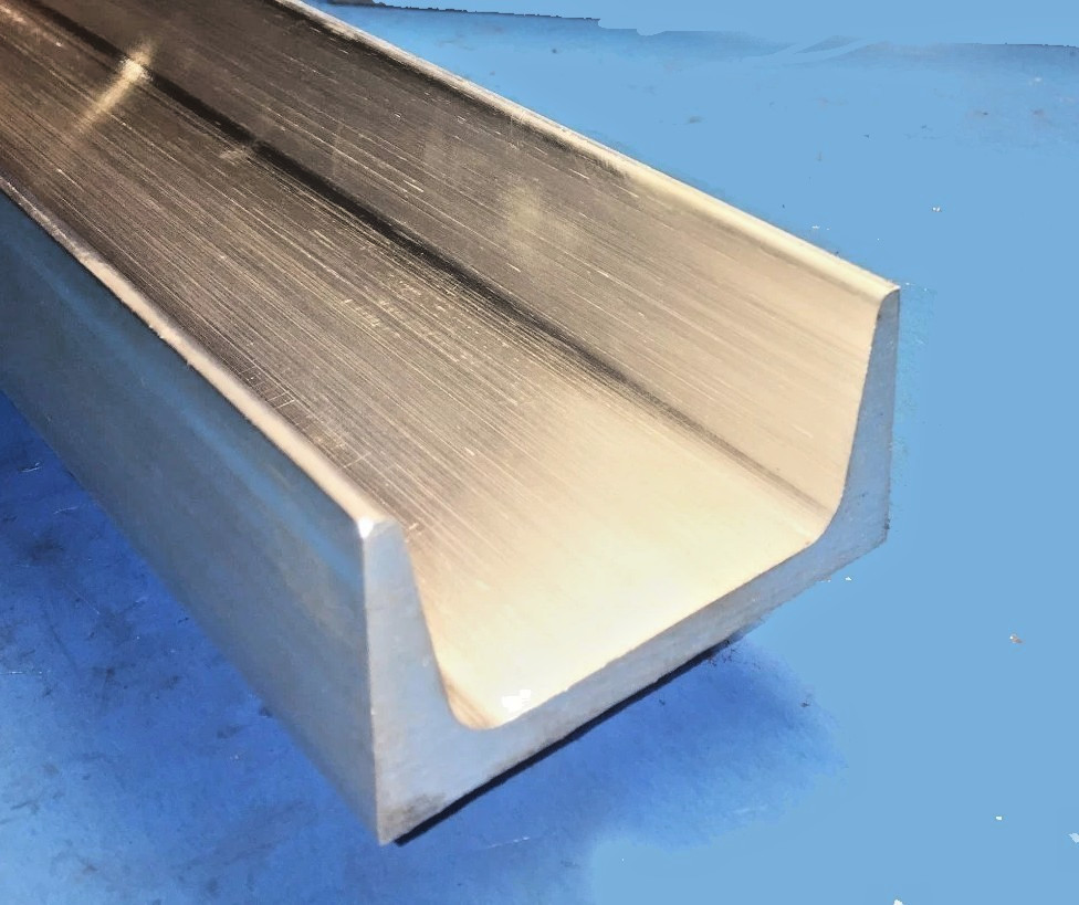 6061-T6 American Standard Aluminum Channel – 3″ x 1.5″ x .258″ x 12″ Long