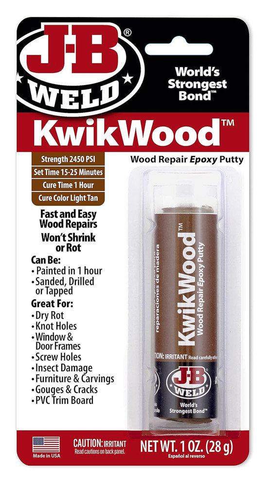 Wood Repair Epoxy Putty Stick for Filling, Repairing and Restoration