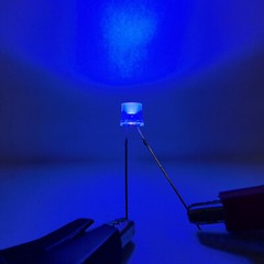 3mm 5mm Flat Top LED light-emitting diode UV Purple 395nm DIY Light Bulb