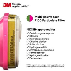 3M 60926 MULTIGAS CARTRIDGE 2-PACK Case 30 Packs