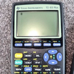 Texas Instruments Graphing Calculator Bundle Pink TI-84 Plus Silver TI-83 Plus