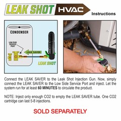 Leak Saver Direct Inject UV Leak Sealer Up to 5T Seal Fast and Easy