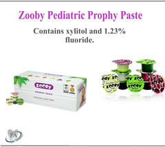 Prophy Paste Dental Prophylaxis Coarse Zooby Pediatric Prophy Paste, Animal Pack