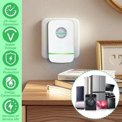 Electricity Saving Box Energy Saver Power Voltage Stabilizer for Home Office 90-